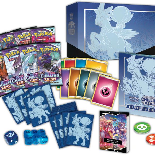 Pokemon-Trading-Card-Game-Sword-and-Shield-Chilling-Reign-Elite-Trainer-Box-Open-1