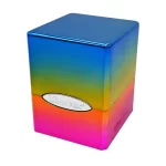 Ultra Pro - Deck Box - Satin Cube - Rainbow - Jokers Lair