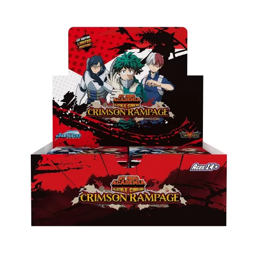 My Hero Academia Collectible Card Game - Booster Display Series 02 Crimson Rampage (24 Buste - ENG) - Jokers Lair