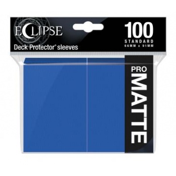 UP - Eclipse Matte Standard Sleeves Pacific Blue (100 Sleeves)