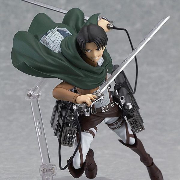 Attack on Titan Figma Action Figure Levi 14 cm charge