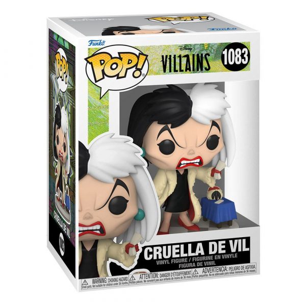 Disney Villains POP! Disney Vinyl Figure Cruella de Vil 9 cm