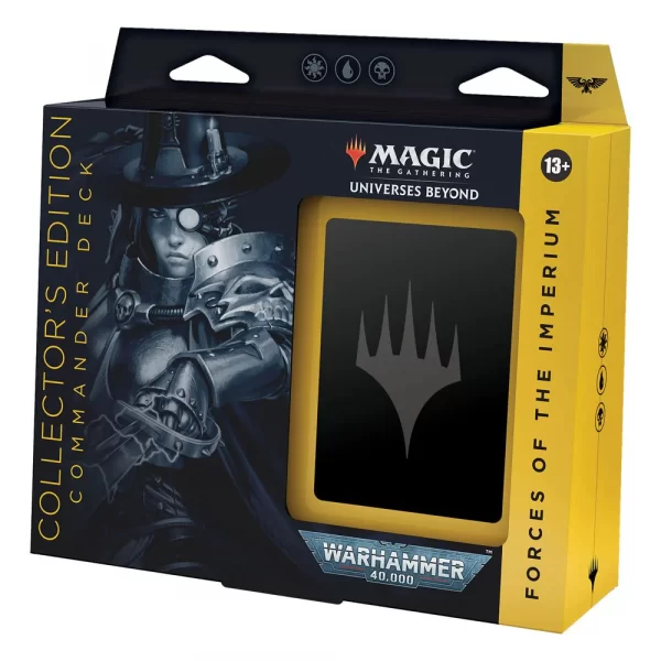 Magic the Gathering Universes Beyond Warhammer 40,000 Collector's Edition Commander Deck Forces of the Imperium