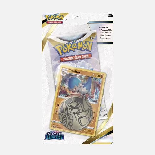 Pokémon TCG - S&S Silver Tempest - Checklane Blister (Cranidos - ENG)