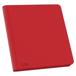 Ultimate Guard – Zipfolio 480 – 24-Pocket XenoSkin (Quadrow) Red - Jokers Lair