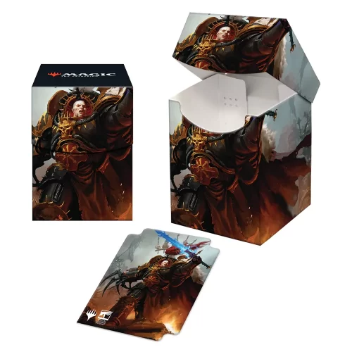 Ultra Pro - MTG - Warhammer 40k - Commander Abaddon the Despoiler Deck Box 100+ Jokers Lair 2