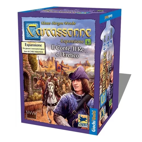 Carcassonne - Espansione 6 - Il Conte, Il Re e L'Eretico - Jokers Lair