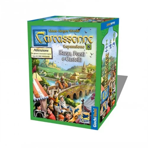 Carcassonne New Edition – Espansione 8 – Bazar, Point e Castelli - Jokers Lair