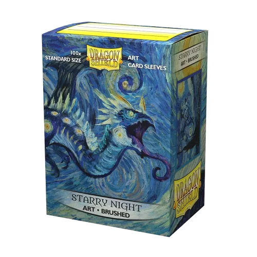 Dragon Shield - Brushed Art Sleeves - Starry Night (100 Sleeves - Standard) - Jokers Lair
