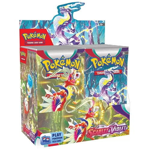 Pokémon TCG - S&V Scarlet & Violet - Booster Box (36 Buste - ENG) 2 - Jokers Lair