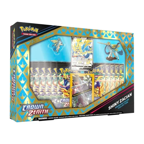 Pokémon TCG – S&S Zenit Regale – Collezione Premium con Statuina - Zacian Cromatico (ITA) - Jokers Lair