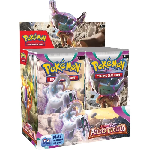 Pokémon TCG - S&V Evoluzioni a Paldea - Booster Box (36 Buste - ITA) - Jokers Lair