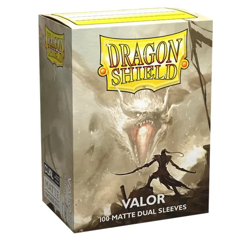 Dragon Shield - Dual Matte Sleeves - Valor (100 Sleeves - Standard) - Jokers Lair