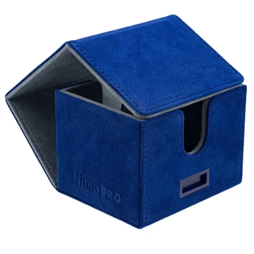 Ultra Pro - Vivid DELUXE Alcove Edge Deck Box - Blue - Jokers Lair 2