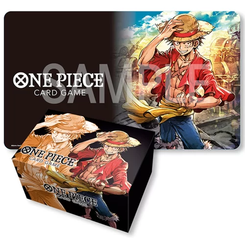 One Piece TCG - Official Playmat & Card Case - Monkey D. Luffy - Jokers Lair