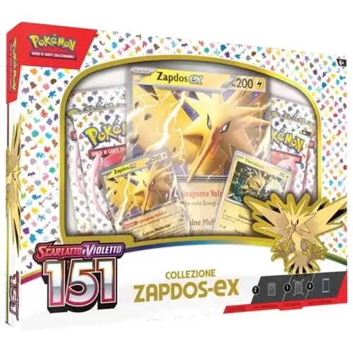 Pokémon TCG – Scarlatto & Violetto 151 - Collezione Zapdos-EX (ITA) - Jokers Lair