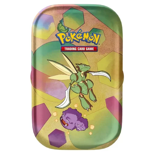 Pokémon TCG – Scarlatto & Violetto 151 Mini Tin - Scyther & Weezing (ITA) - Jokers Lair