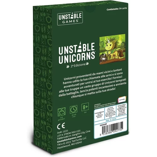 Unstable Unicorns - Unicorns of Legend (Espansione) - Jokers Lair 2