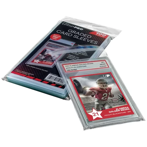 Ultra Pro - Graded Card Sleeves Resealable for PSA (100 Sleeves - Standard Oversized) - Jokers Lair