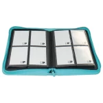 Ultra Pro - MTG - 4-Pocket Vivid PRO-Binder Zippered - Light Blue - Jokers Lair