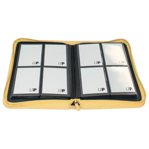 Ultra Pro - MTG - 4-Pocket Vivid PRO-Binder Zippered - Yellow - Jokers Lair 2