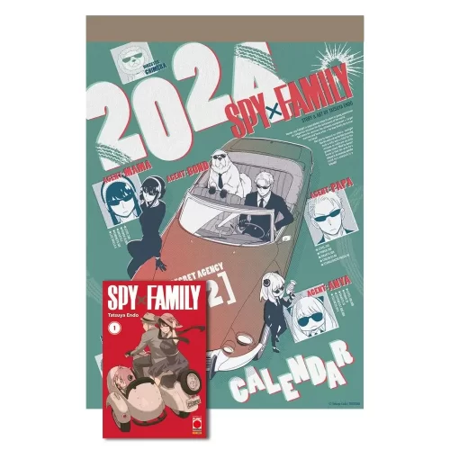 Spy x Family 01 - Variant - Calendario 2024 - Jokers Lair