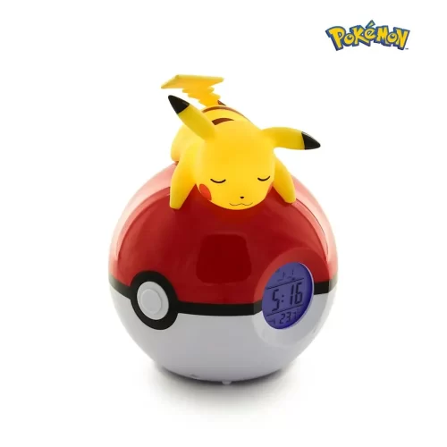 Pokémon Alarm Clock Pokeball - Teknofun - Pikachu (Damaged Packaging) - Jokers Lair