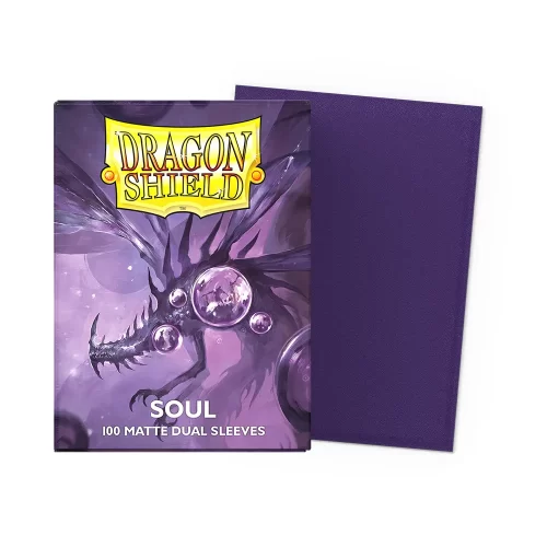 Dragon Shield - Dual Matte Sleeves - Soul (100 Sleeves - Standard) - Jokers Lair
