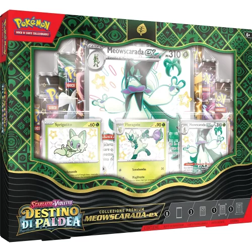 Pokémon TCG - S&V Destino di Paldea - Collezione Premium - Meowscarada EX (ITA) - Jokers Lair
