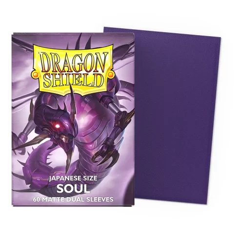 Dragon Shield - Dual Matte Sleeves - Soul (60 Sleeves - Japanese) - Jokers Lair
