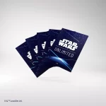 Gamegenic - Star Wars Unlimited - Art Sleeves - Card Back Blue (60) - Jokers Lair