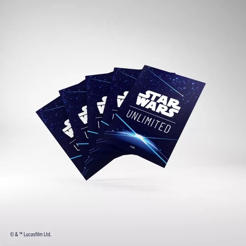 Gamegenic - Star Wars Unlimited - Art Sleeves - Card Back Blue (60) - Jokers Lair