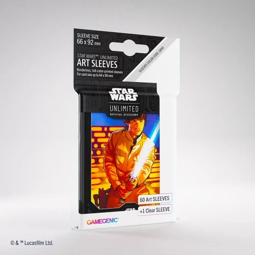 Gamegenic - Star Wars Unlimited - Art Sleeves - Luke Skywalker (60) - Jokers Lair