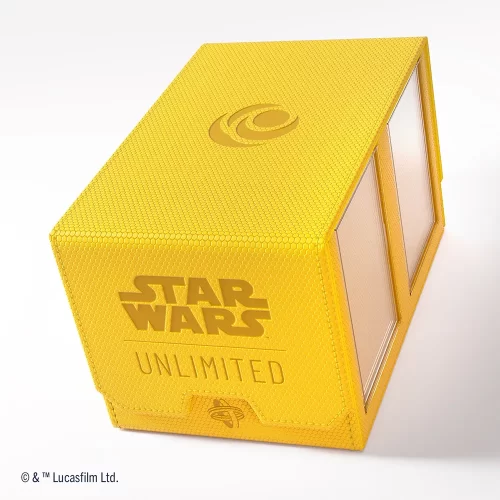 Gamegenic - Star Wars Unlimited - Double Deck Pod - Yellow - Jokers Lair