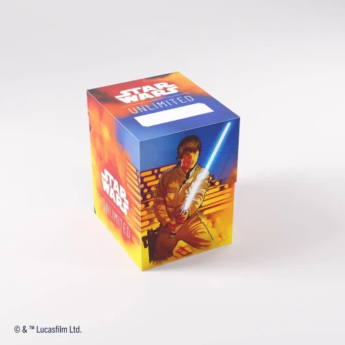 Gamegenic - Star Wars Unlimited - Soft Crate - Luke-Vader Deck Box - Jokers Lair