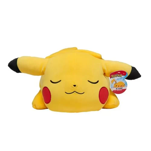 Pokémon Plush Figure - Jazwares - Sleeping Pikachu - Peluche 45cm - Jokers Lair