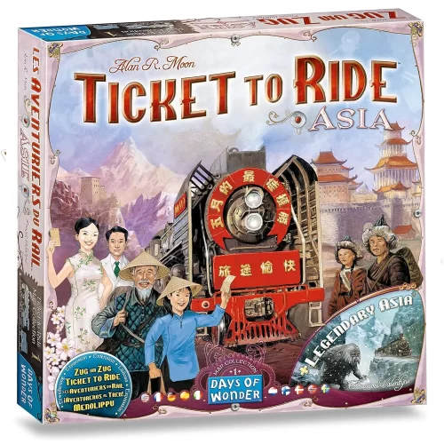 Ticket to Ride - Asia + Legendary Asia (Espansione) - Jokers Lair