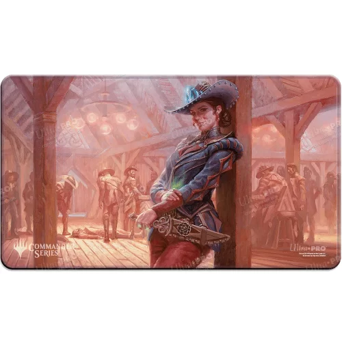 Ultra Pro - MTG - Outlaws of Thunder Junction - Marchesa, Dealer of Death Playmat (Stitched Edge) - JOkers Lair